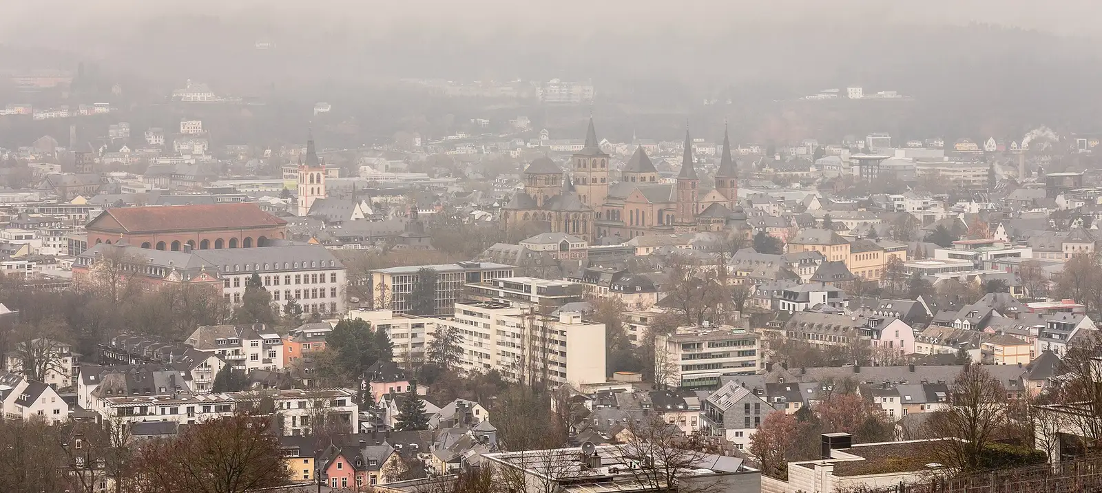 Blick vom Petrisberg auf Trier