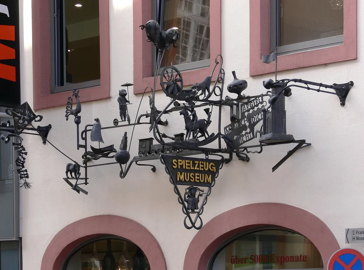 Spielzeugmuseum in der Dietrichstrasse in Trier